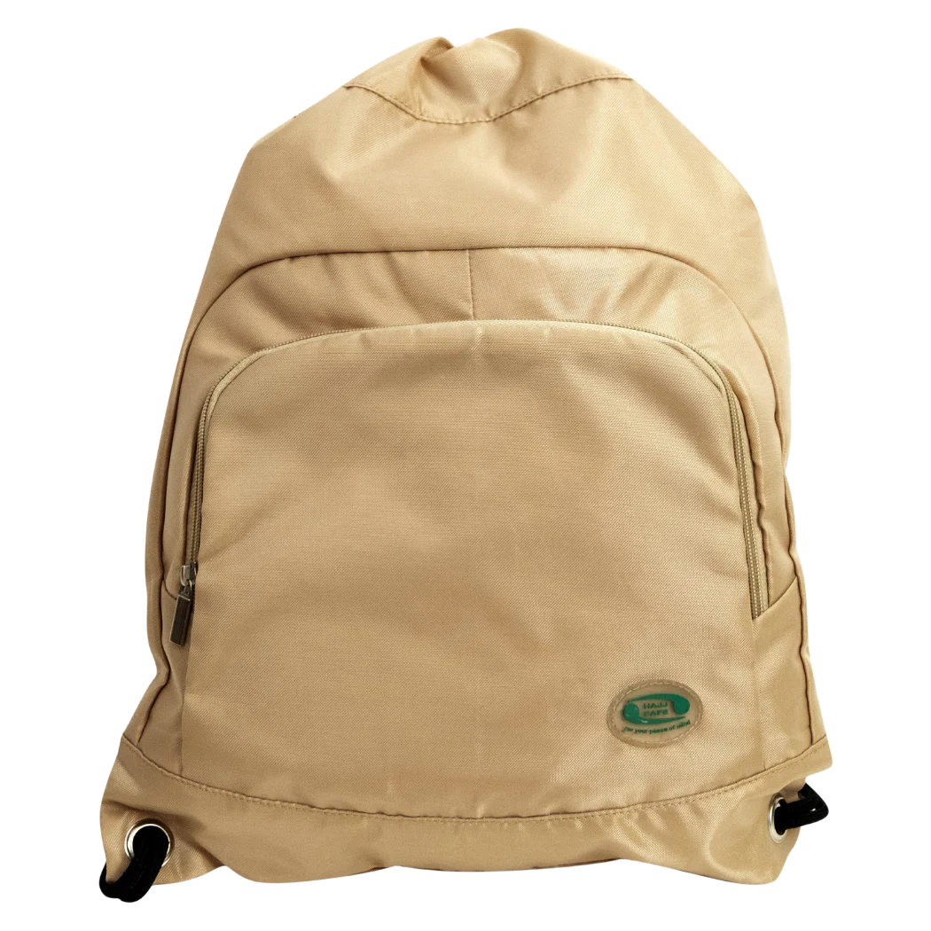 Shoe & Prayer Mat Travel Bag | Perfect for Hajj & Umrah | Beige | Hajj Safe - Image 5
